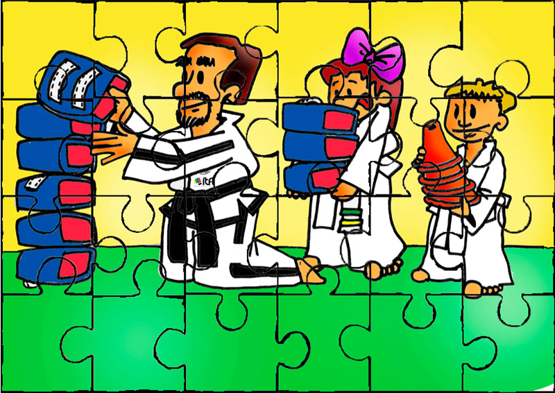 Puzzle Helping in Class